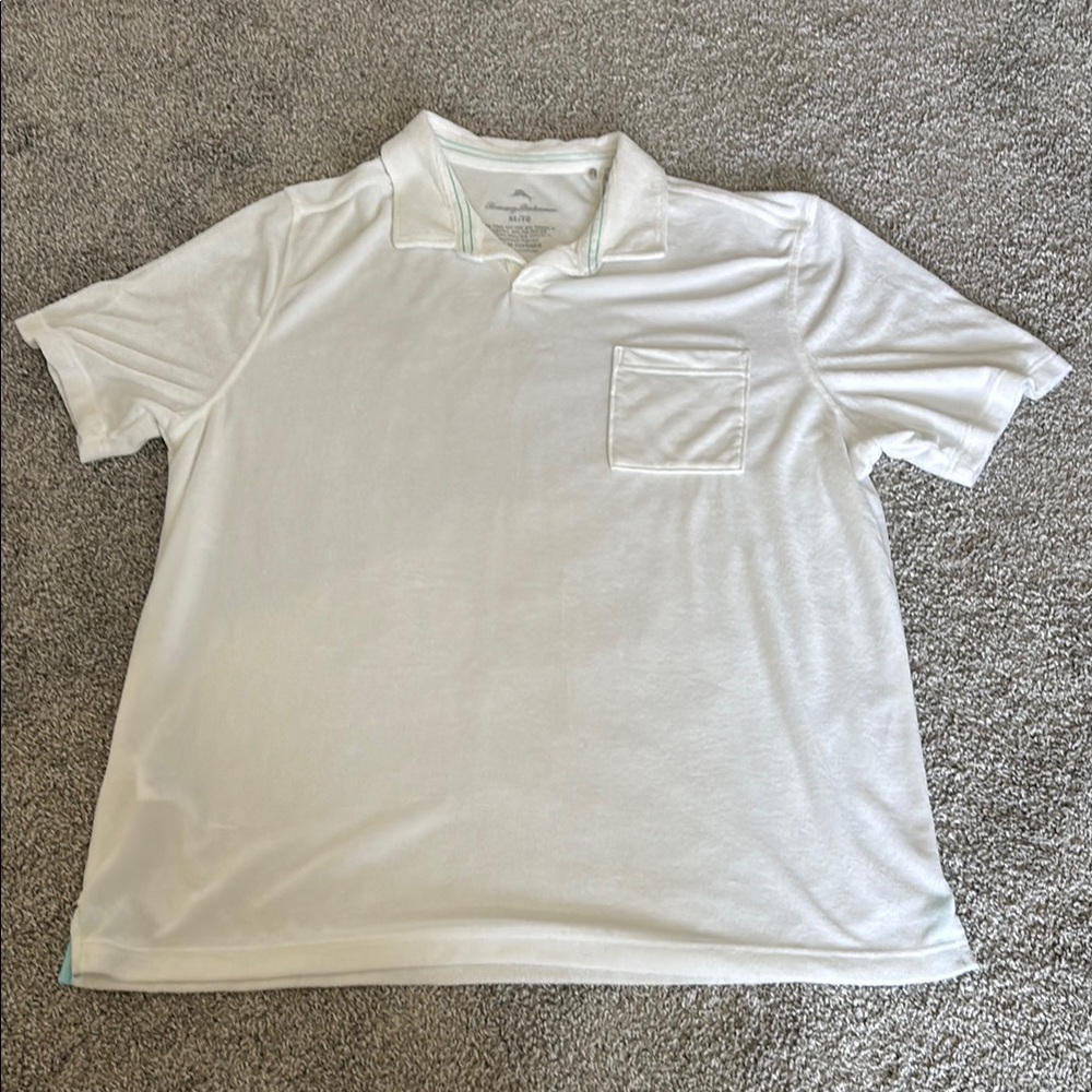Tommy Bahama White Polo Shirt